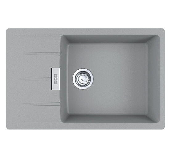 Кухонна мийка Franke Centro CNG 611-78 XL (114.0630.437) гранітна - врізна - оборотна - колір Сірий камінь