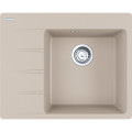 Кухонна мийка Franke Centro CNG 611-62 TL (114.0630.448) гранітна - врізна - крило ліворуч - колір Сахара