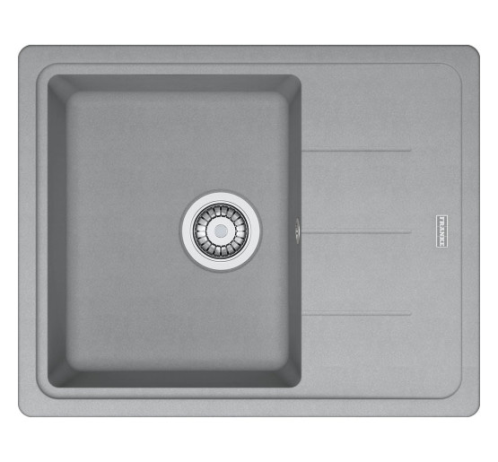 Кухонная мойка Franke Basis BFG 611-62 (114.0565.090) гранитная - врезная - оборотная - цвет Серый камень