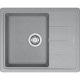 Кухонна мийка Franke Basis BFG 611-62 (114.0565.090) гранітна - врізна - оборотна - колір Сірий камінь