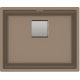 Кухонна мийка Franke KUBUS 2 KNG 110-52 (125.0517.045) гранітна - монтаж під стільницю - колір Мигдаль - (коландер та коврик Rollmat у комплекті)