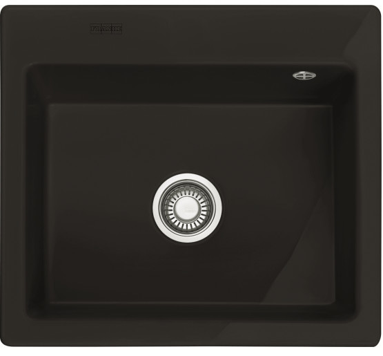 Кухонна мийка Franke Mythos MTK 610-58 (124.0380.250) керамічна - врізна - колір Чорний матовий