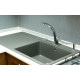 Кухонна мийка Franke Mythos MTG 611, крило зліва (114.0502.866) гранітна - врізна - колір Білий