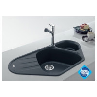 Кухонна мийка Franke Antea AZG 661-E (114.0499.222) гранітна - врізна - кутова - колір Бежевий