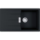 Кухонна мийка Franke Centro CNG 611-86 (114.0630.440) гранітна - врізна - оборотна - колір Чорний матовий