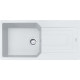Кухонна мийка Franke Urban UBG 611-100 XL (114.0574.933) гранітна - врізна - оборотна - колір Білий - (пластиковий коландер у комлекті)