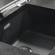 Кухонная мойка Franke Kubus KBG 110-50 (125.0575.040) гранитная - монтаж под столешницу - цвет Серый камень