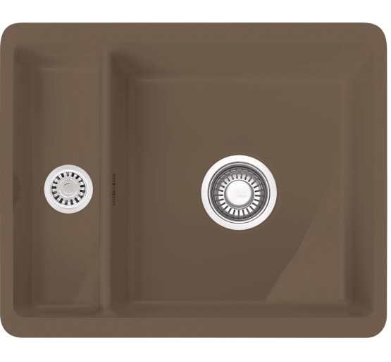 Кухонна мийка Franke Mythos KBK 160 (126.0335.885) керамічна - монтаж під стільницю - колір Капучино