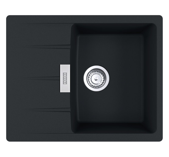 Кухонна мийка Franke Centro CNG 611-62 (114.0630.418) гранітна - врізна - оборотна - колір Чорний матовий