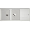 Кухонна мийка Franke Basis BFG 621 (114.0367.616) гранітна - врізна - оборотна - колір Білий