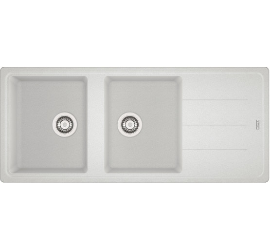 Кухонная мойка Franke Basis BFG 621 (114.0367.616) гранитная - врезная - оборотная - цвет Белый