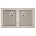 Кухонна мийка Franke Basis BFG 620 (114.0363.939) гранітна - врізна - оборотна - колір Бежевий