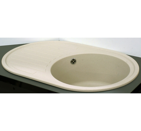 Кухонна мийка Franke Ronda ROG 611 (114.0254.784) гранітна - врізна - оборотна - колір Сахара