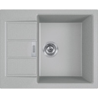 Кухонна мийка Franke Sirius 2.0 S2D 611-62 (143.0627.383) з тектонайта - врізна - оборотна - колір Сірий камінь (2 отвори)