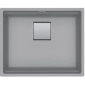 Кухонна мийка Franke KUBUS 2 KNG 110-52 (125.0576.309) гранітна - монтаж під стільницю - колір Сірий камінь - (коландер та коврик Rollmat у комплекті)