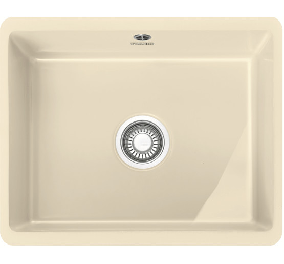 Кухонна мийка Franke Mythos KBK 110-50 (126.0335.880) керамічна - монтаж під стільницю - колір Кремовий