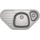 Кухонна мийка Franke Spark SKL 651-E (101.0510.150) нержавіюча сталь - врізна - кутова - декорована