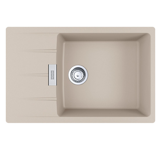 Кухонна мийка Franke Centro CNG 611-78 XL (114.0630.432) гранітна - врізна - оборотна - колір Сахара