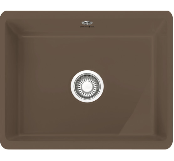 Кухонна мийка Franke Mythos KBK 110-50 (126.0335.881) керамічна - монтаж під стільницю - колір Капучіно
