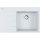 Кухонна мийка Franke Centro CNG 611-78 TL (114.0630.465) гранітна - врізна - крило ліворуч - колір Білий