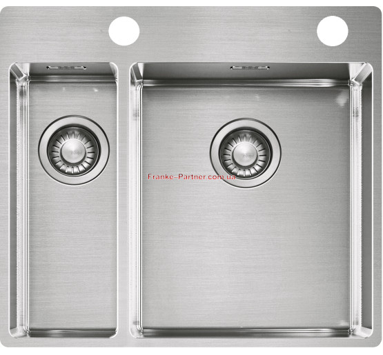Кухонна мийка Franke Box BXX 260 36-16 TL (127.0379.889) нержавіюча сталь - монтаж врізний або у рівень зі стільницею - полірована