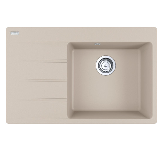 Кухонна мийка Franke Centro CNG 611-78 TL (114.0630.476) гранітна - врізна - крило праворуч - колір Мигдаль