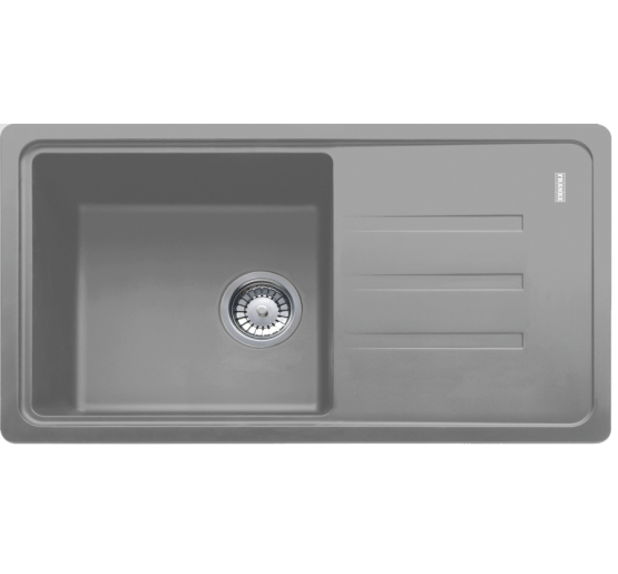 Кухонна мийка Franke Malta BSG 611-78 (114.0575.041) гранітна - врізна - оборотна - колір Сірий камінь