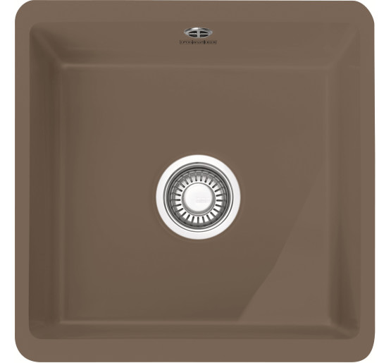 Кухонна мийка Franke Mythos KBK 110-40 (126.0335.876) керамічна - монтаж під стільницю - колір Капучино