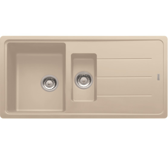 Кухонна мийка Franke Basis BFG 651 (114.0205.000) гранітна - врізна - оборотна - колір Сахара