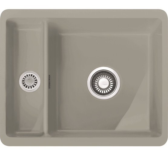 Кухонна мийка Franke Mythos KBK 160 (126.0380.347) керамічна - монтаж під стільницю - колір Сірий матовий