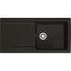 Кухонна мийка Franke Mythos MRK 611-100 (124.0380.343) керамічна - врізна - оборотна - колір Чорний матовий