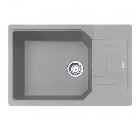 Кухонная мойка Franke Urban UBG 611-78 XL (114.0574.982) гранитная - врезная - оборотная - цвет Серый камень (пластиковый коландер в комлекте)