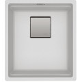 Кухонна мийка Franke KUBUS 2 KNG 110-37 (125.0517.106) гранітна - монтаж під стільницю - колір Білий - (коландер та коврик Rollmat у комплекті)