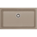 Кухонна мийка Franke Kubus KBG 110-70 (125.0499.034) гранітна - монтаж під стільницю - колір Мигдаль