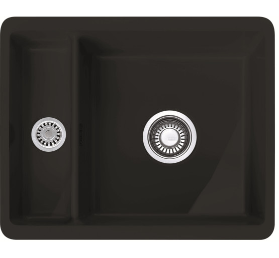 Кухонна мийка Franke Mythos KBK 160 (126.0380.348) керамічна - монтаж під стільницю - колір Чорний матовий