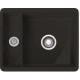 Кухонна мийка Franke Mythos KBK 160 (126.0380.348) керамічна - монтаж під стільницю - колір Чорний матовий
