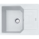 Кухонна мийка Franke Urban UBG 611-62 (114.0574.954) гранітна - врізна - оборотна - колір Білий - (пластиковий коландер у комлекті)