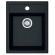 Кухонна мийка Franke Sirius SID 610-40 (114.0497.988) з тектонайта - врізна - колір Чорний