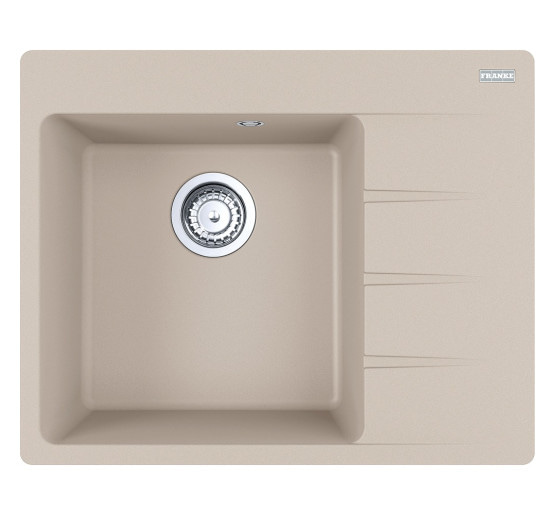 Кухонна мийка Franke Centro CNG 611-62 TL (114.0630.456) гранітна - врізна - крило праворуч - колір Сахара