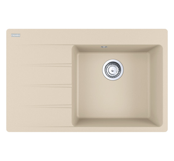 Кухонна мийка Franke Centro CNG 611-78 TL (114.0630.467) гранітна - врізна - крило ліворуч - колір Бежевий