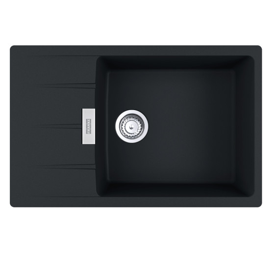 Кухонна мийка Franke Centro CNG 611-78 XL (114.0630.434) гранітна - врізна - оборотна - колір Чорний матовий