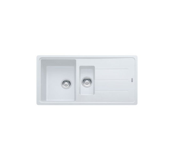 Кухонна мийка Franke BASIS BFG 651 white 970x500 (114.0365.349)