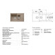Кухонна мийка Franke MARIS MRG 651-78 мигдаль 780x500 (114.0381.014)