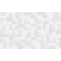 плитка на стіну Golden Tile Satin біла рельєфна 30x60 (НЗ045)