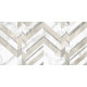 Плитка Golden Tile Marmo Bianco Chevron 30x60 (G7015)