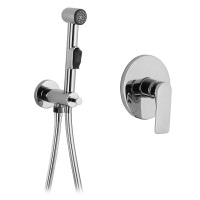 Набор гигиенический со смесителем скрытого монтажа Imprese BILINA хром (VR30225Z-BT)