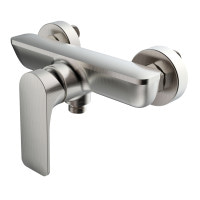 Змішувач для душу Imprese BILINA нікель (15225BN) 