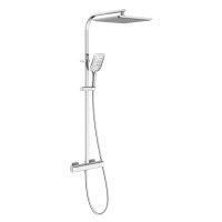Душова система з термостатом Imprese CENTRUM SQ хром (T-15430) 