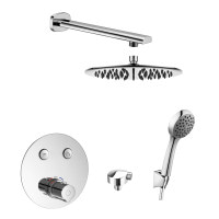 Комплект скрытого монтажа для душа с термостатом Imprese CENTRUM хром (SET20220106)
