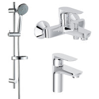 Набір змішувачів для ванни Imprese KIT 3в1 хром (kit20080) 